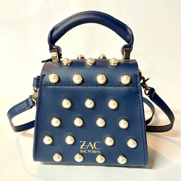 Zac Posen Eartha Iconic Lady Faux-Pearl Top Handle Mini | ZP2013-401 - Picture 3 of 8